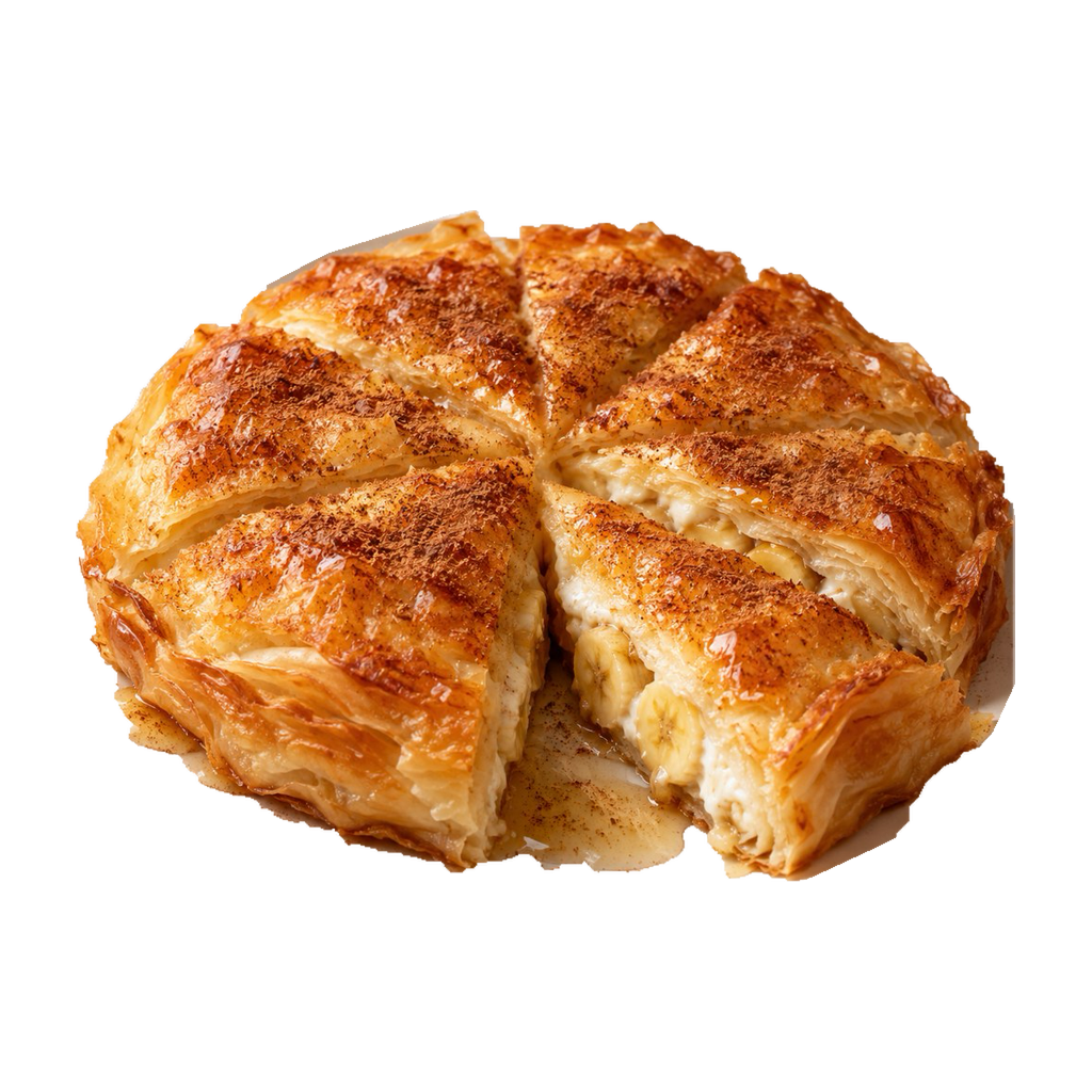 [RAS-SWEET-FETEER-CREAM-BANANA-1] فطير حلو قشطة وموز (Medium)