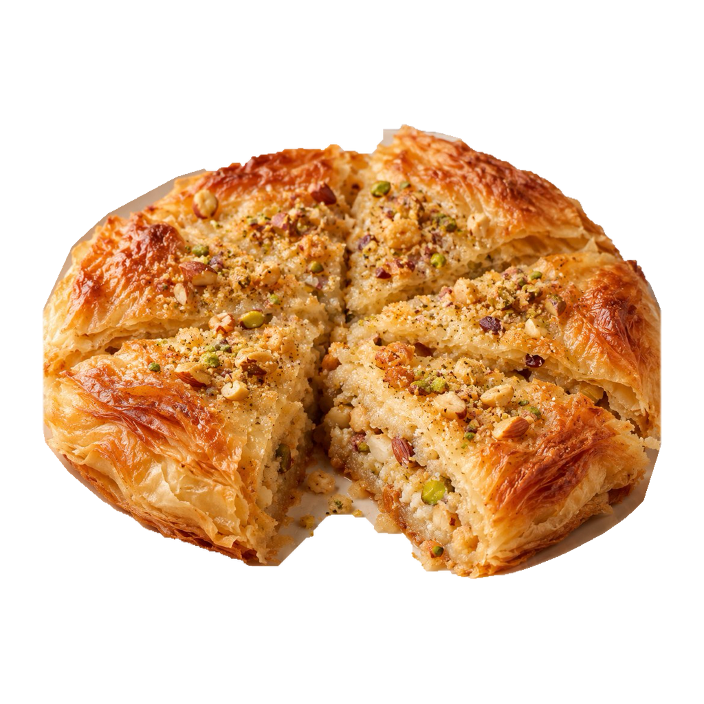 [RAS-SWEET-FETEER-BASBOUSA-1] فطير حلو بسبوسة (Medium)