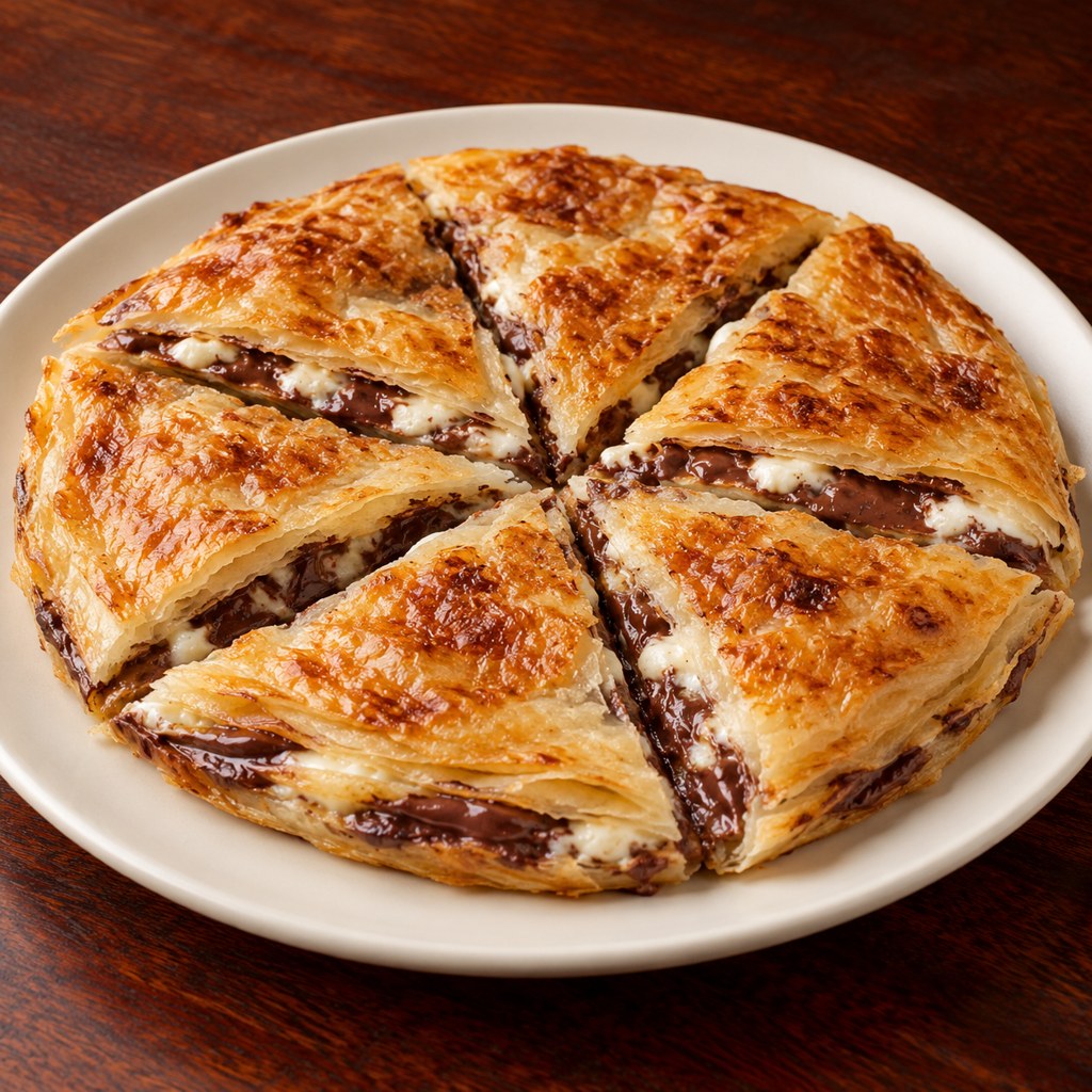 [RAS-SWEET-FETEER-CHOCOLATE-1] فطير حلو شوكولاتة سادة (Medium)
