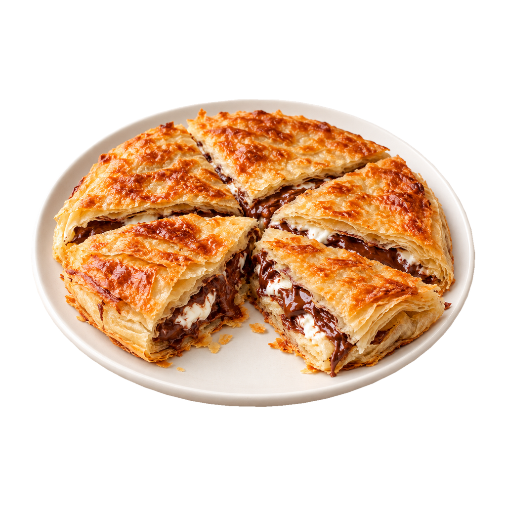 [RAS-SWEET-FETEER-NUTELLA-1] فطير حلو نوتيلا (وسط)