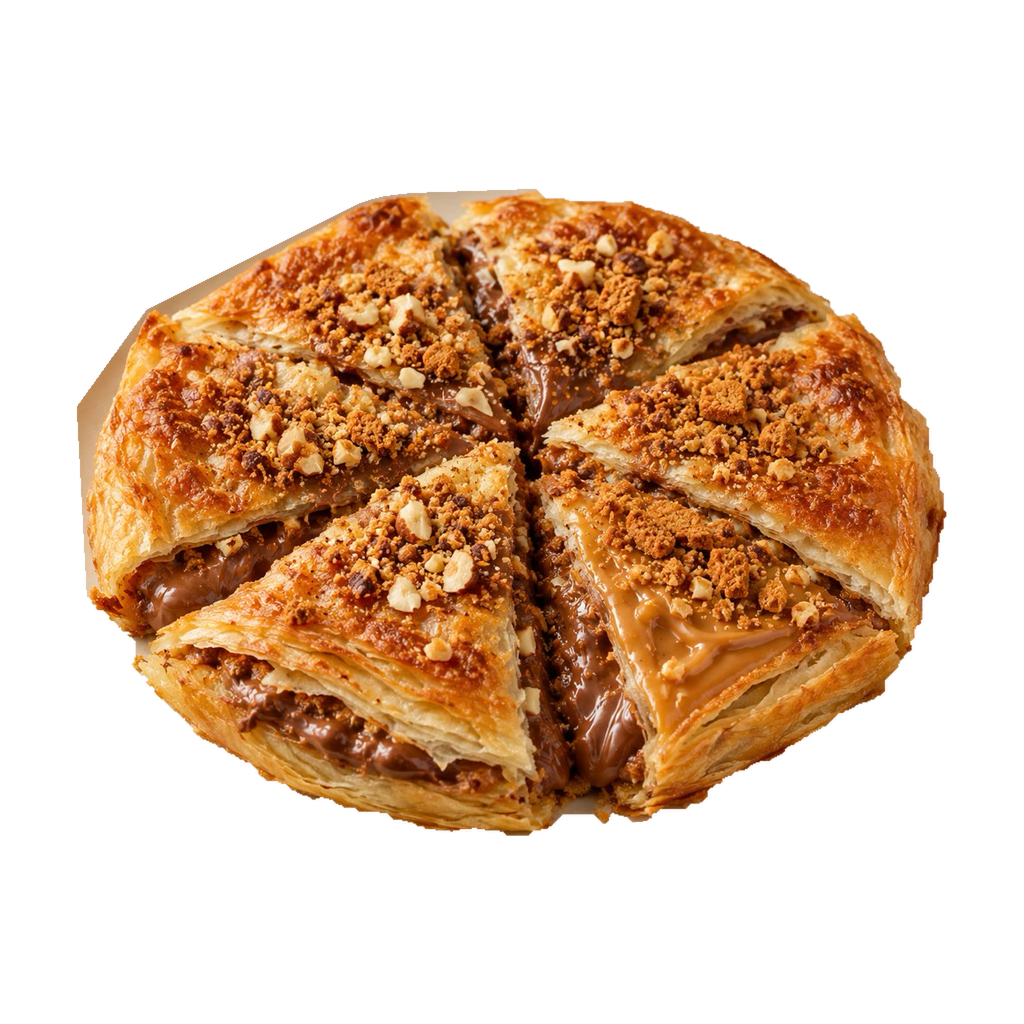 فطير حلو ميكس نوتيلا لوتس