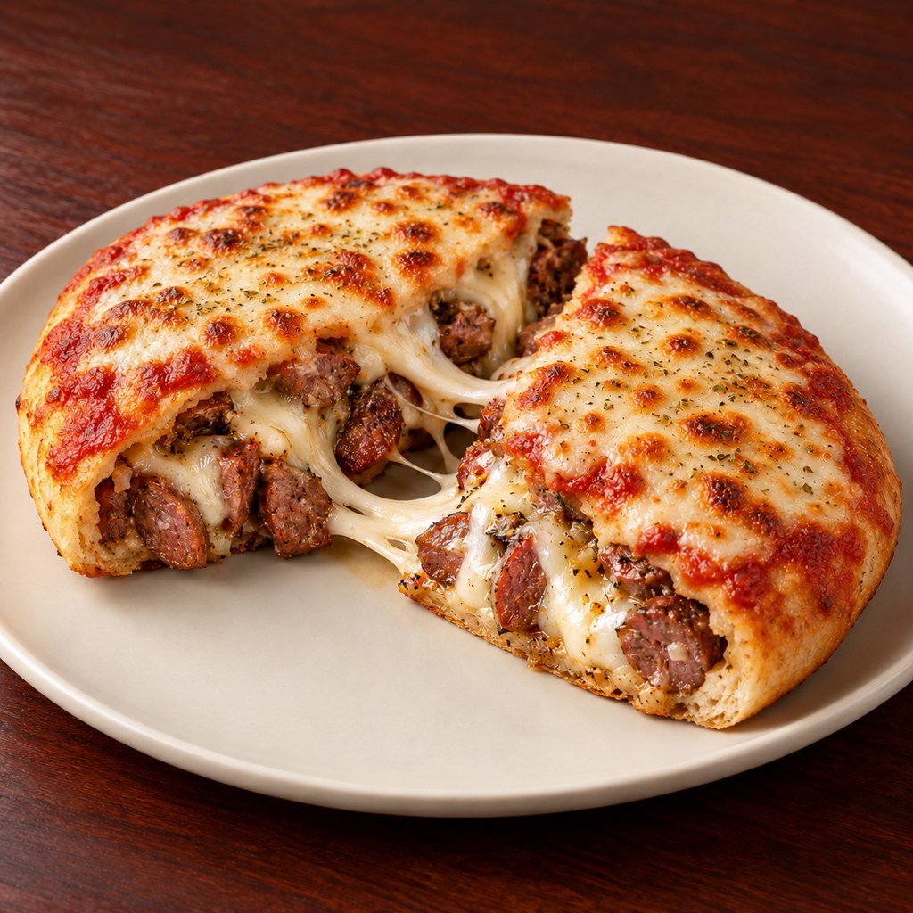 [RAS-HAWAWSHI-SAUSAGE-PIZZA] حواوشي إسكندراني سجق وش بيتزا