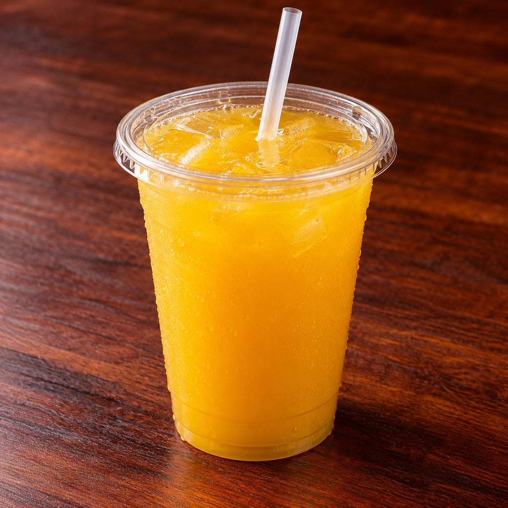 [FF-JUICE-CANE-ORANGE-1] عصير قصب برتقال (كوب صغير)