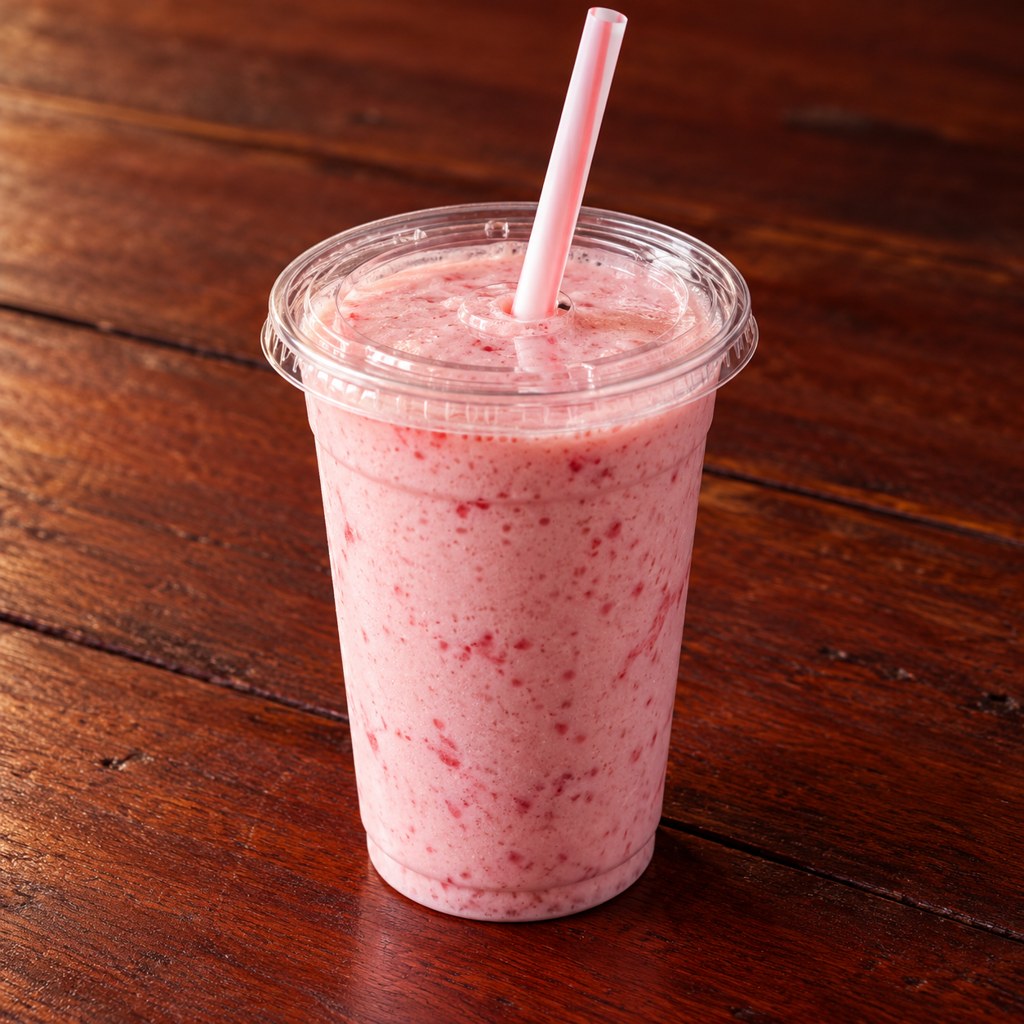 [FF-MILKSHAKE-STRAWBERRY-1] ميلك شيك فراولة (كوب صغير)