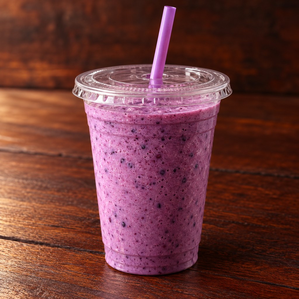 [FF-MILKSHAKE-BERRY-1] ميلك شيك توت (كوب صغير)