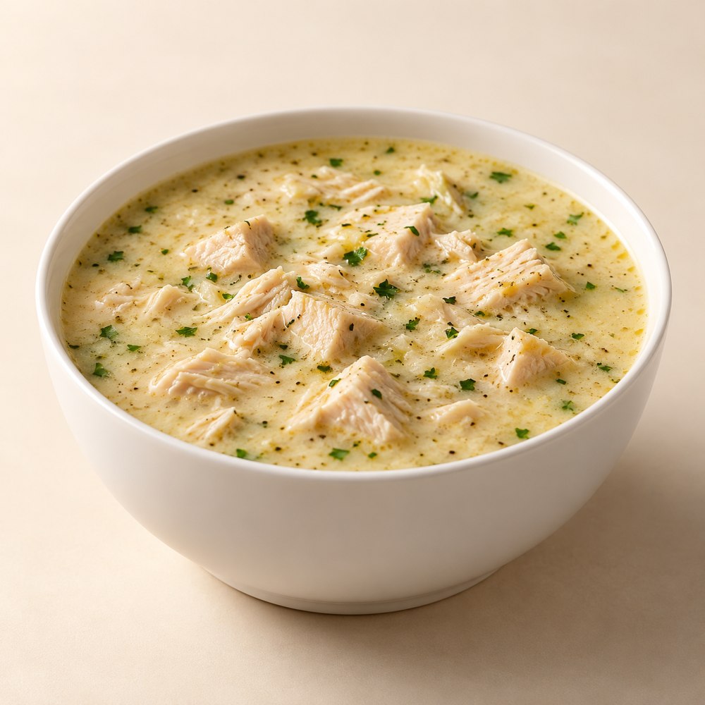 [ABLA-SOUP-CHICKEN-CREAM] شوربة كريمة بالفراخ