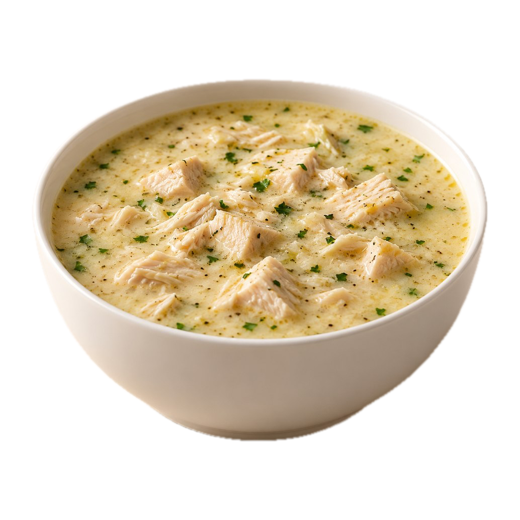 [ABLA-SOUP-CHICKEN-CREAM] شوربة كريمة بالفراخ