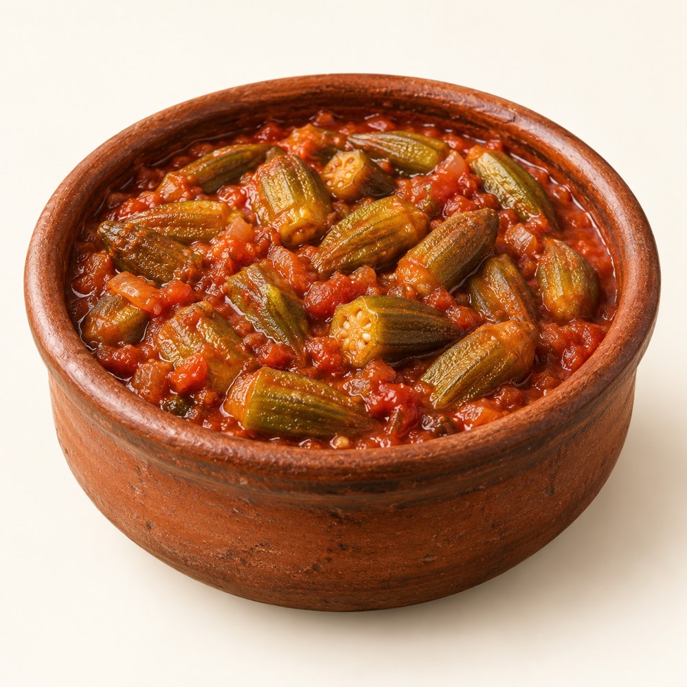 [ABLA-TAJINE-OKRA] طاجن بامية سادة