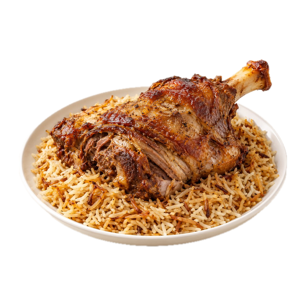 وجبة ماعز مع الأرز