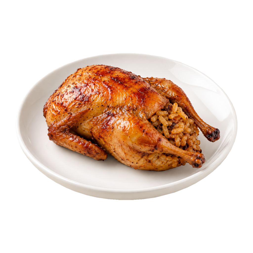 [ABLA-SMOKED-QUAIL] فرد سمان محشي مدخن