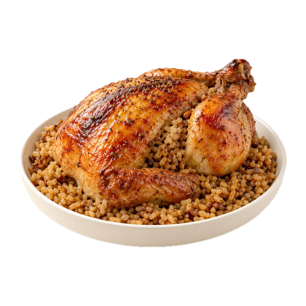 وجبة فراخ محشية