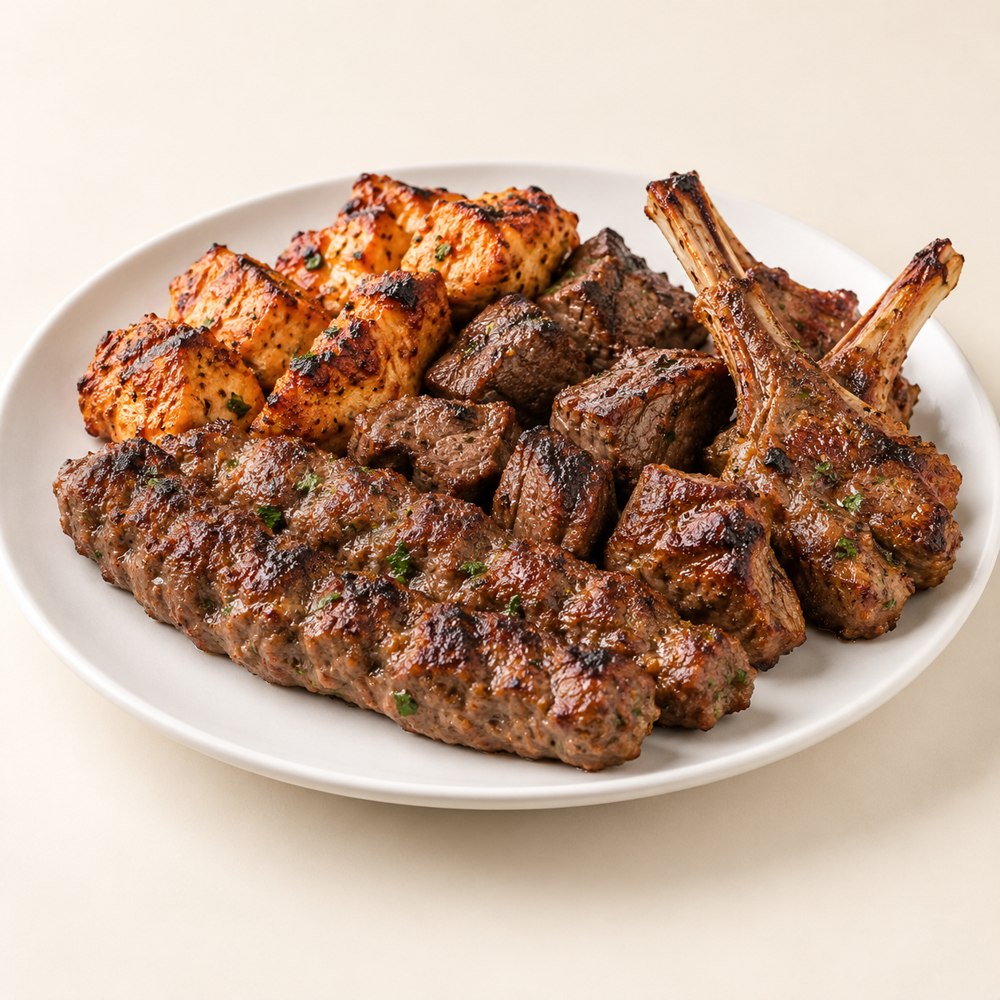 [ABLA-GRILL-MIXED] ربع مشكل