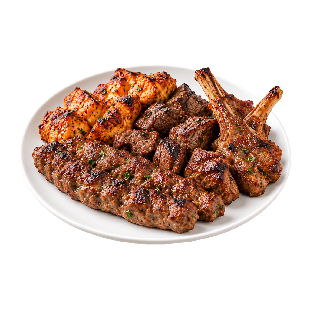 [ABLA-GRILL-MIXED] ربع مشكل