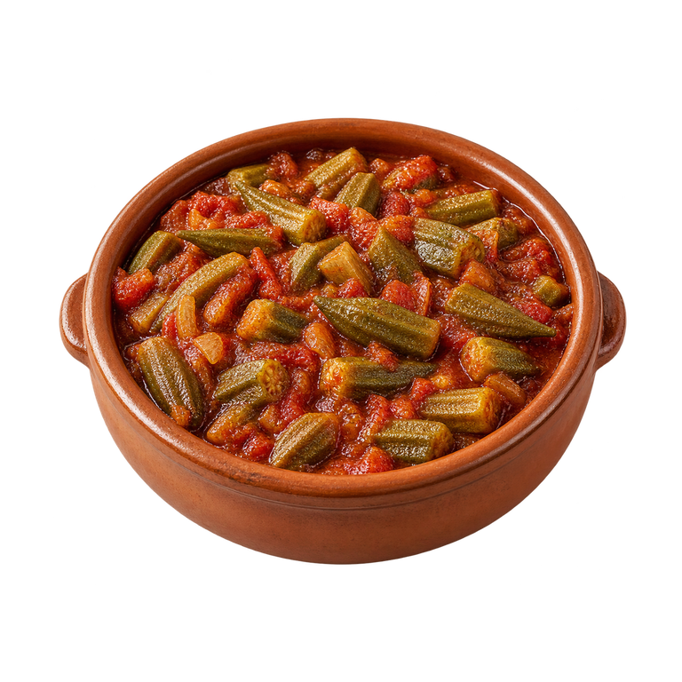 [WAZ-MENU-SIDE-04] Plain Okra Casserole