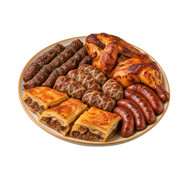 [WAZ-MENU-TRAY-AMEED] صينية العميد