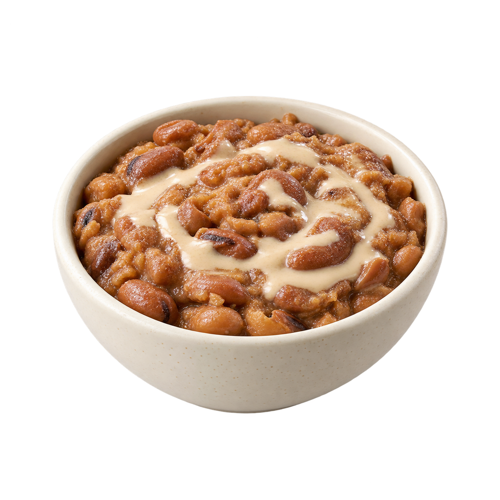 [RAYAN-MENU-SPICED-01-1] Fava Beans with Tahini — By Weight (نصف كيلو)