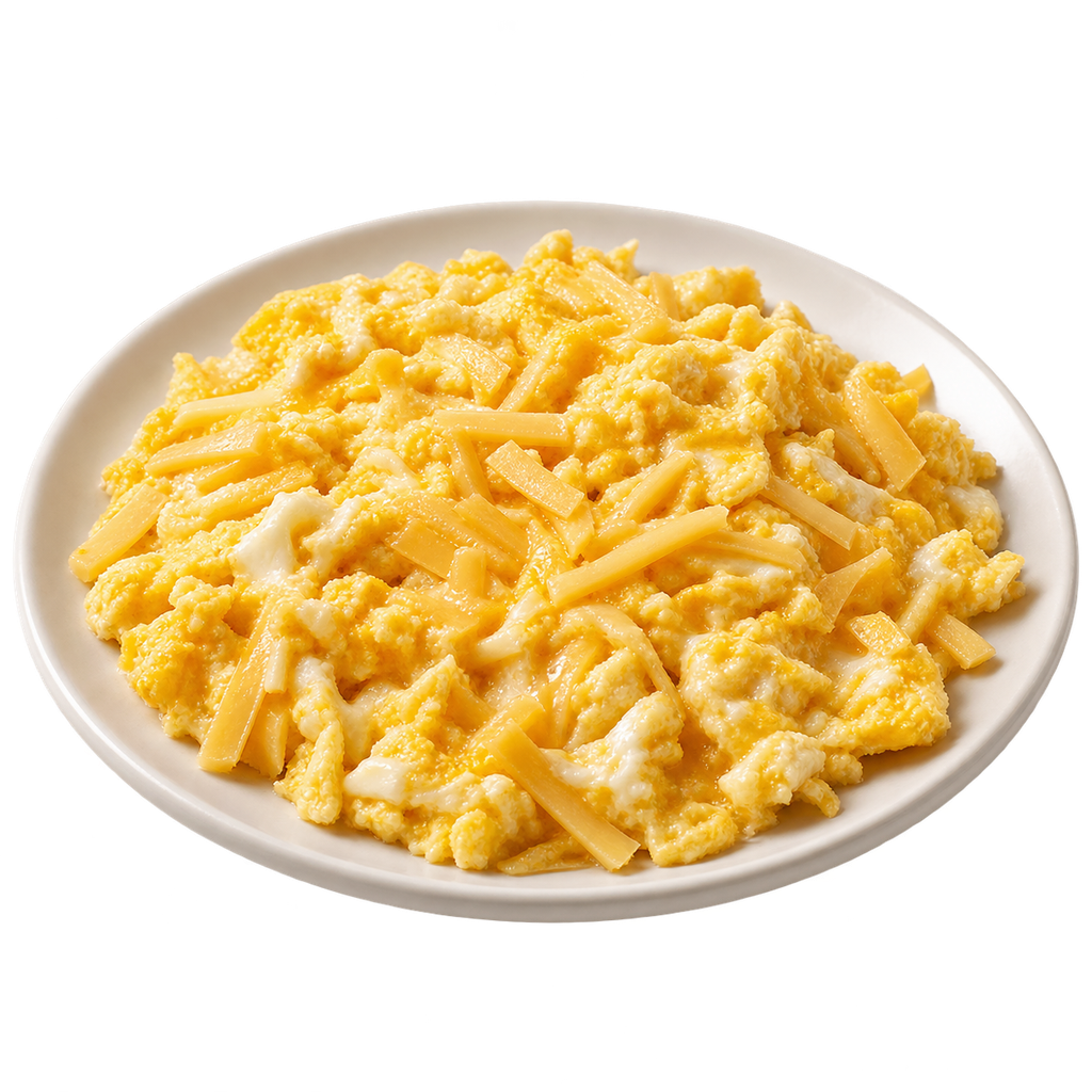 [RAYAN-MENU-PLATE-14] طبق بيض وجبنة رومي