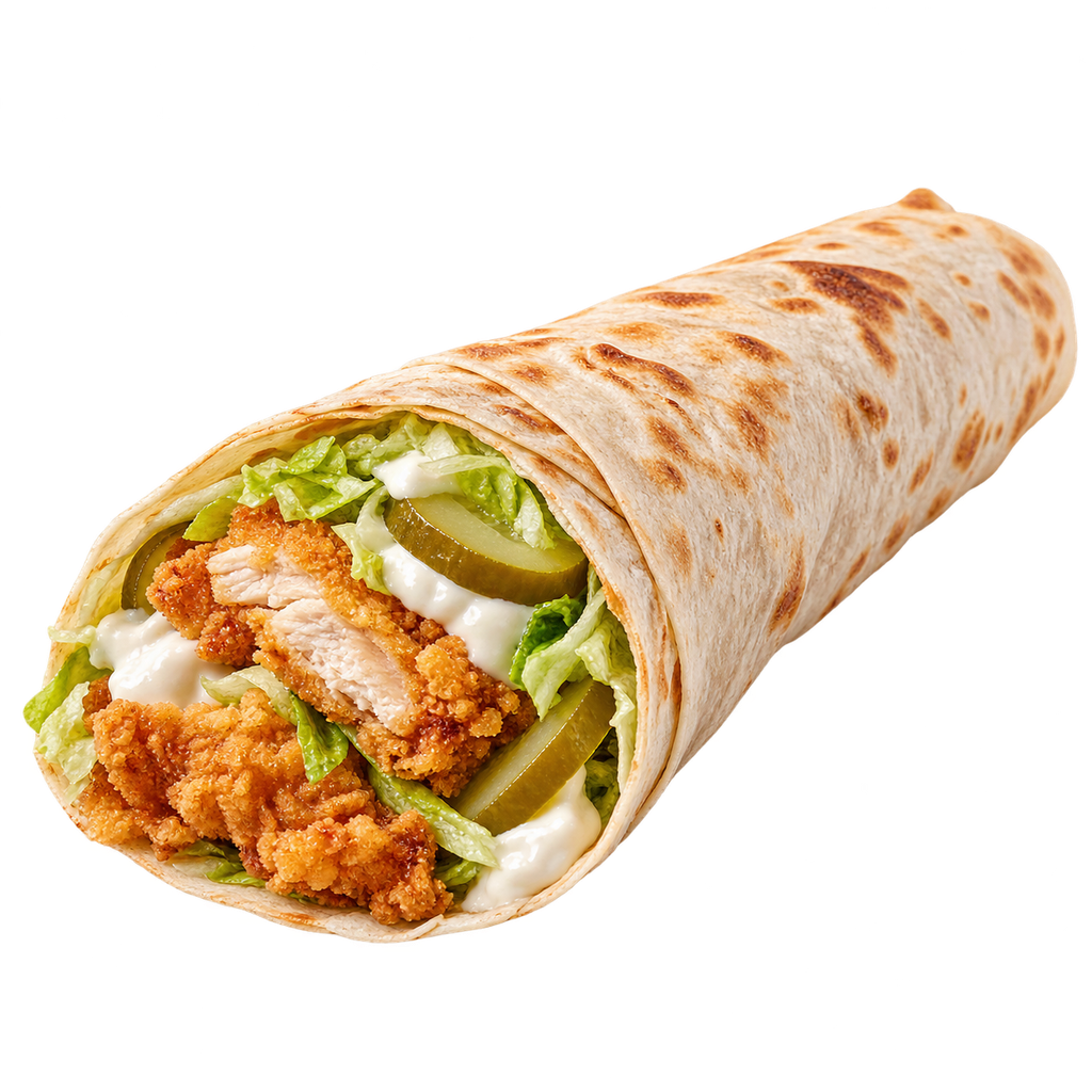 [RAYAN-MENU-WESTERN-03-1] Crispy Chicken Sandwich (صاج)
