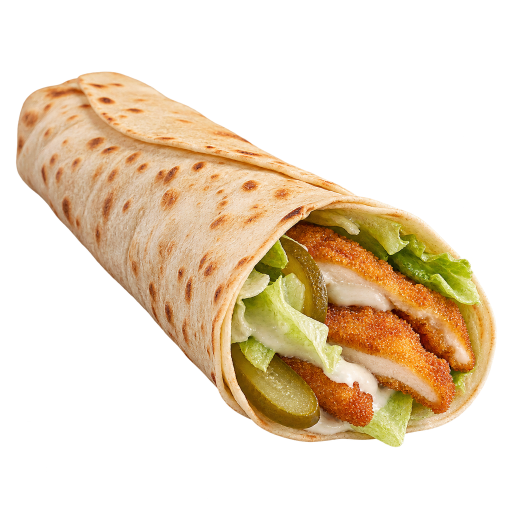 [RAYAN-MENU-WESTERN-04-1] Fresh Breaded Chicken Sandwich (صاج)
