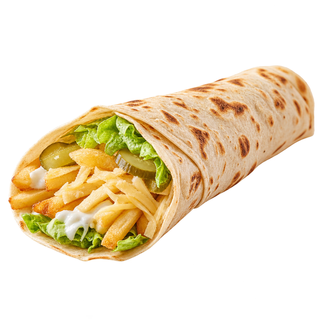 [RAYAN-MENU-MIX-07-1] سندوتش بطاطس وجبنة رومي (صاج)