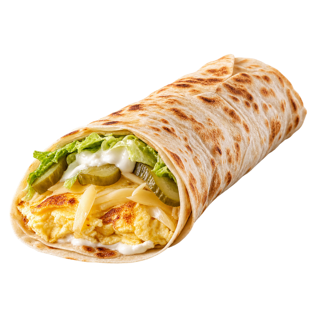 [RAYAN-MENU-MIX-13-1] Omelette and Roumy Cheese Sandwich (صاج)