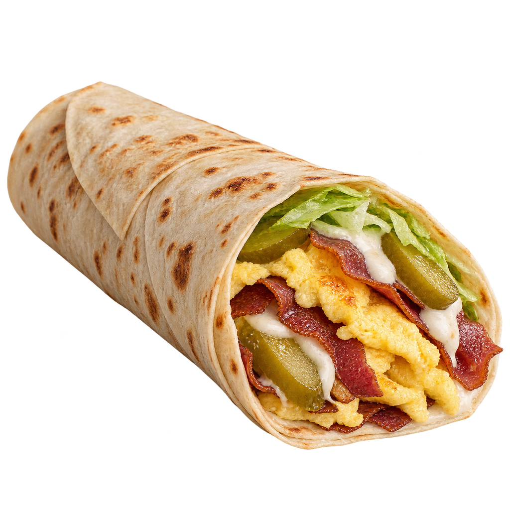 [RAYAN-MENU-MIX-15-1] Omelette and Pastrami Sandwich (صاج)