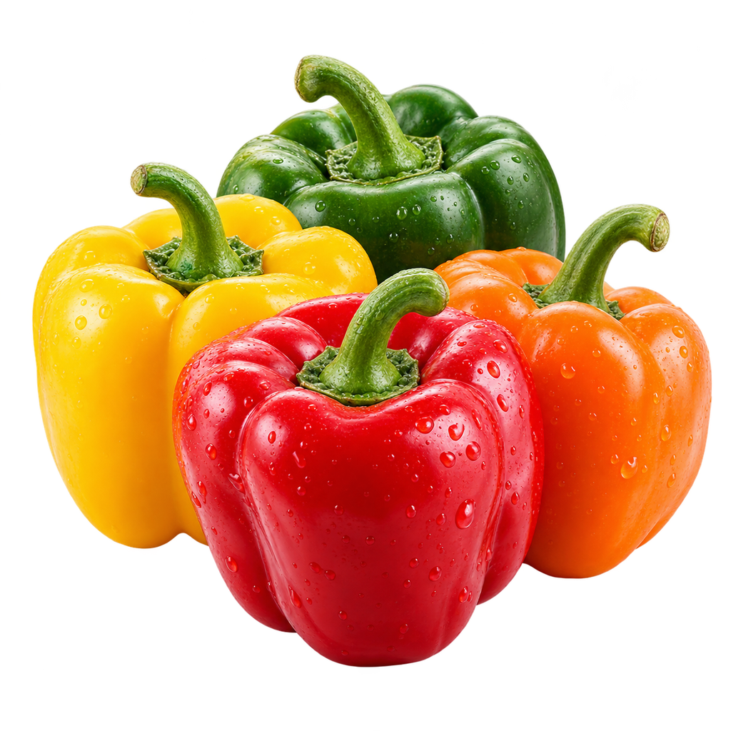 Mixed Colour Peppers