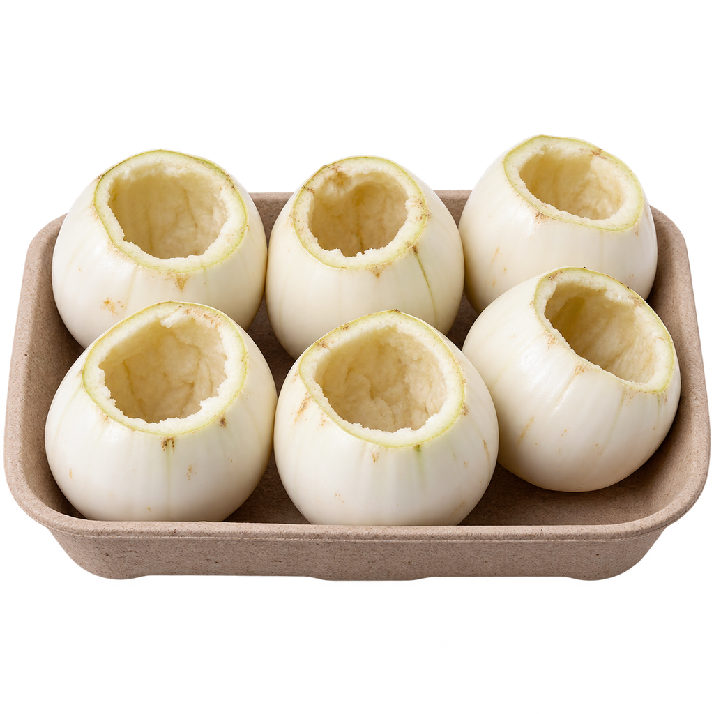 [AVOCADO-MENU-FRESH-001] Prepared White Eggplant