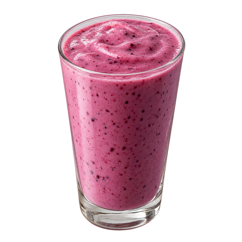 [TASTY-MENU-SHAKE-007-1] ميلك شيك توت (وسط)