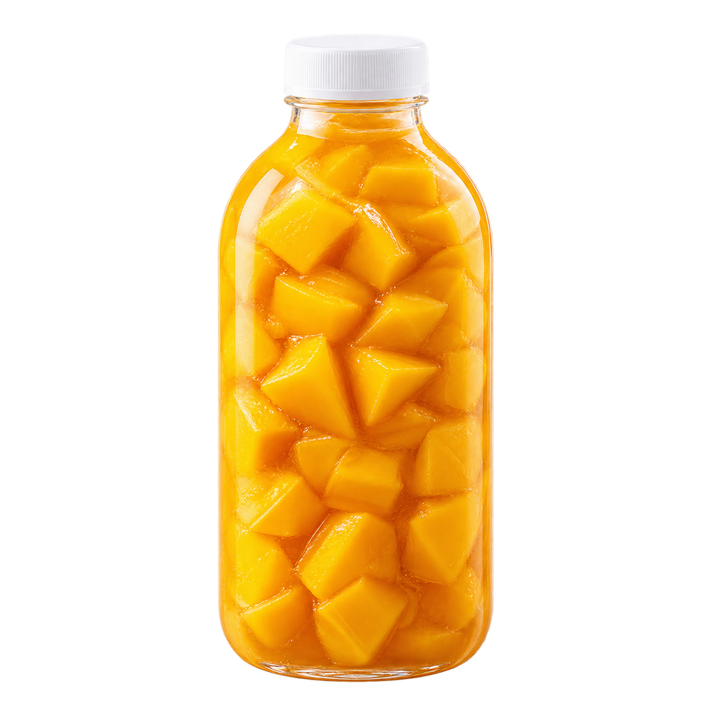 [TASTY-MENU-BOTTLE-001-1] Mango with Pieces Bottle (١ لتر)