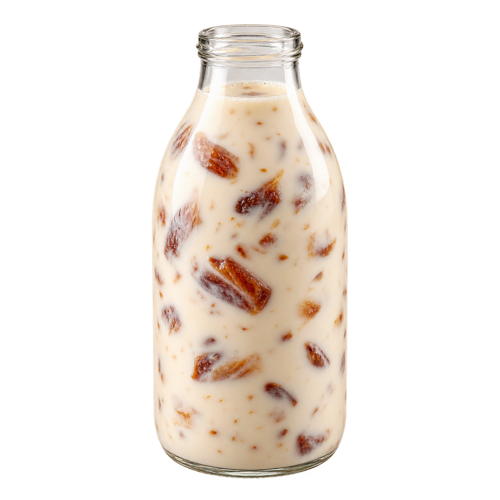 [TASTY-MENU-BOTTLE-012-1] Date and Milk Bottle (١ لتر)
