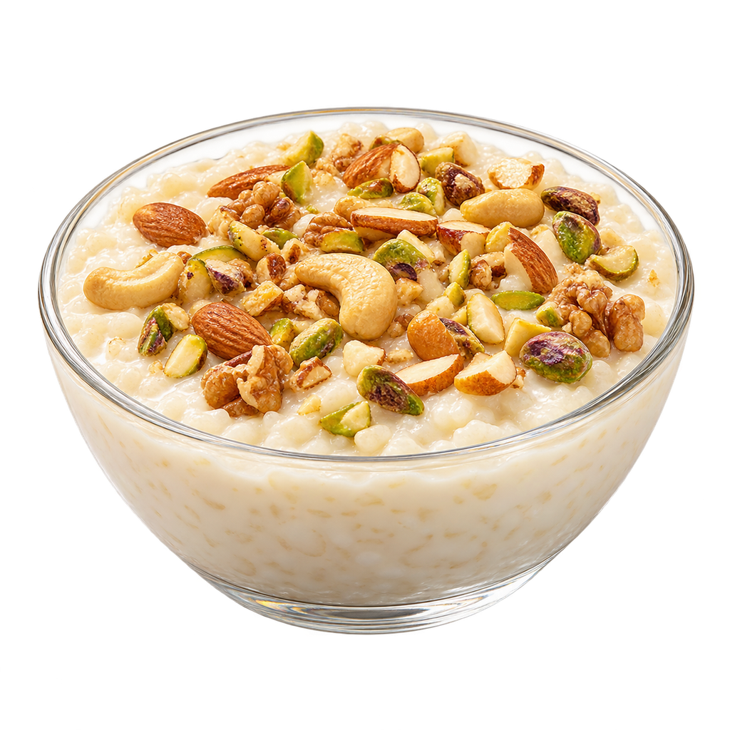[TASTY-MENU-RICE-007] أرز بلبن مكسرات