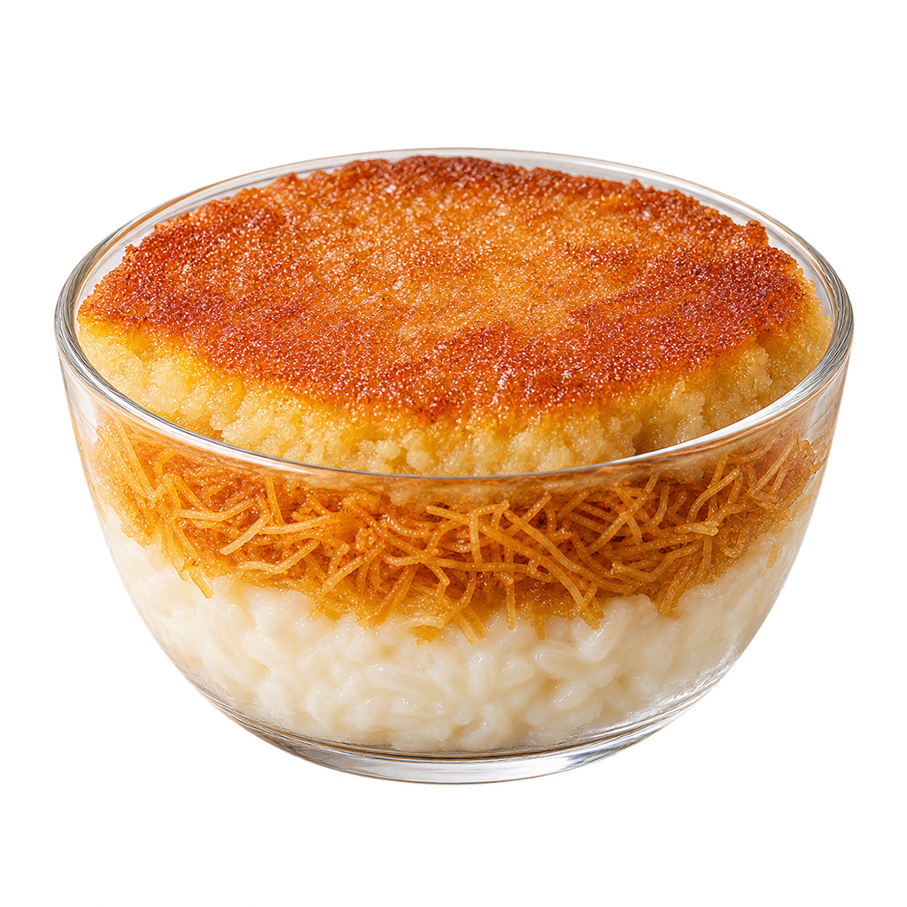 [TASTY-MENU-RICE-012] أرز كنافة بسبوسة