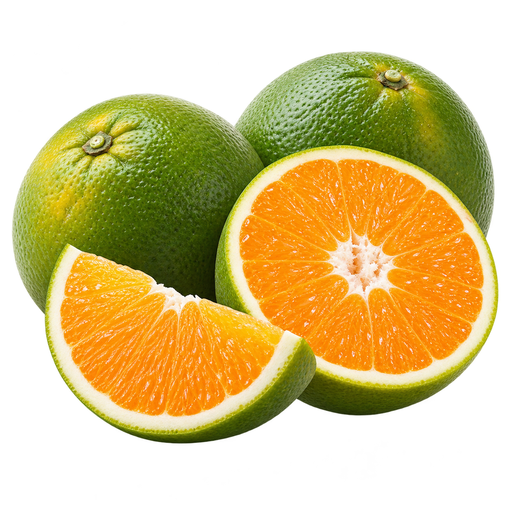 برتقال أخضر بسرة