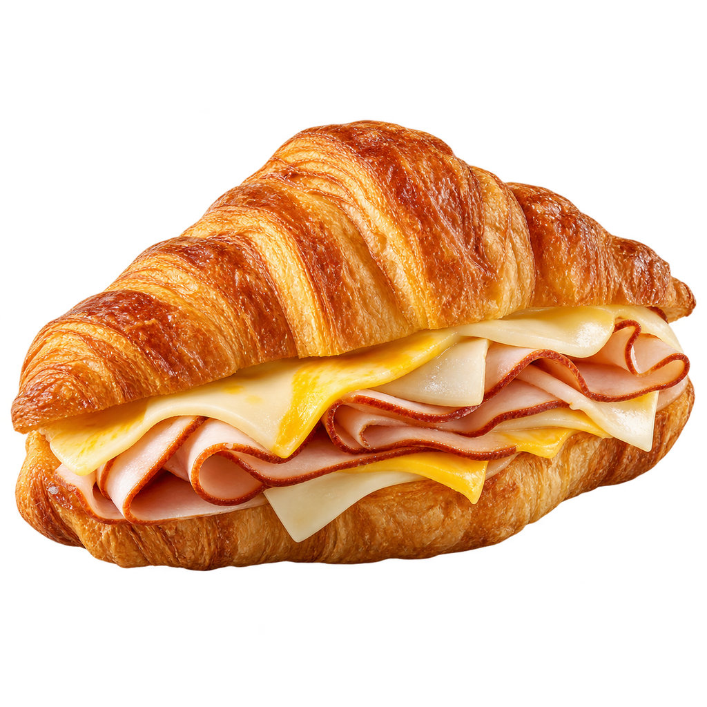 [CROISSANT-MENU-016] مكس أجبان مع تركي