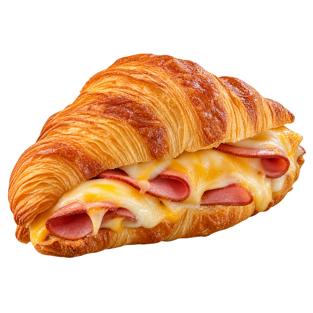 [CROISSANT-MENU-017] مكس أجبان مع لانشون