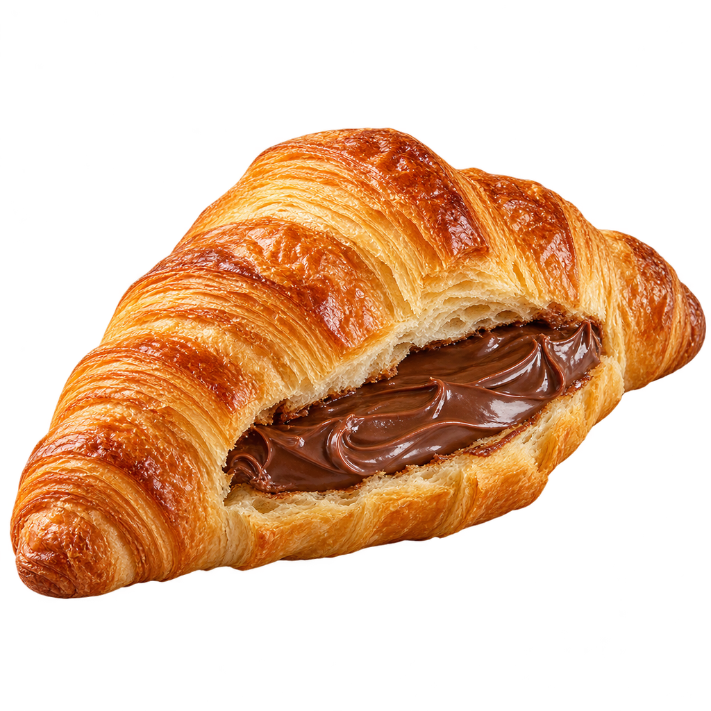 [CROISSANT-MENU-026] كرواسون شوكولاتة البندق