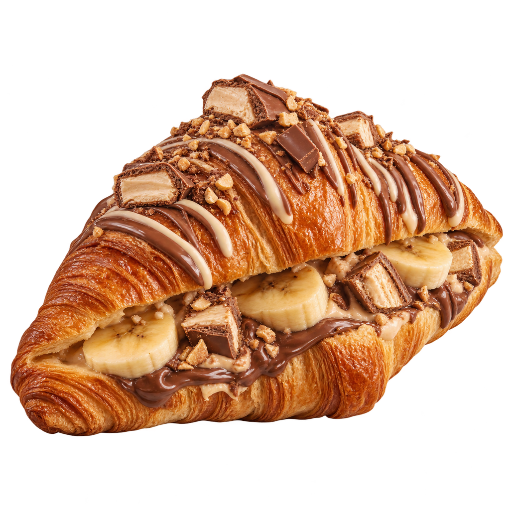 [CROISSANT-MENU-034] كرواسون كندر بوينو مع موز