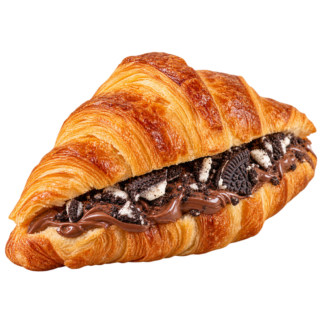 [CROISSANT-MENU-063] كرواسون نوتيلا مع أوريو