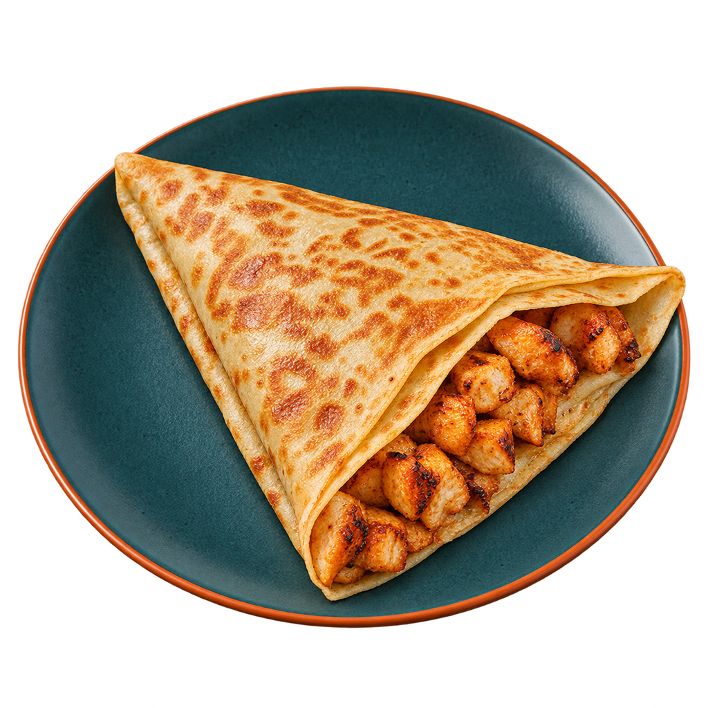 [SPICY-MENU-CHICKEN-10-1] Shish Tawook Crepe (سادة)