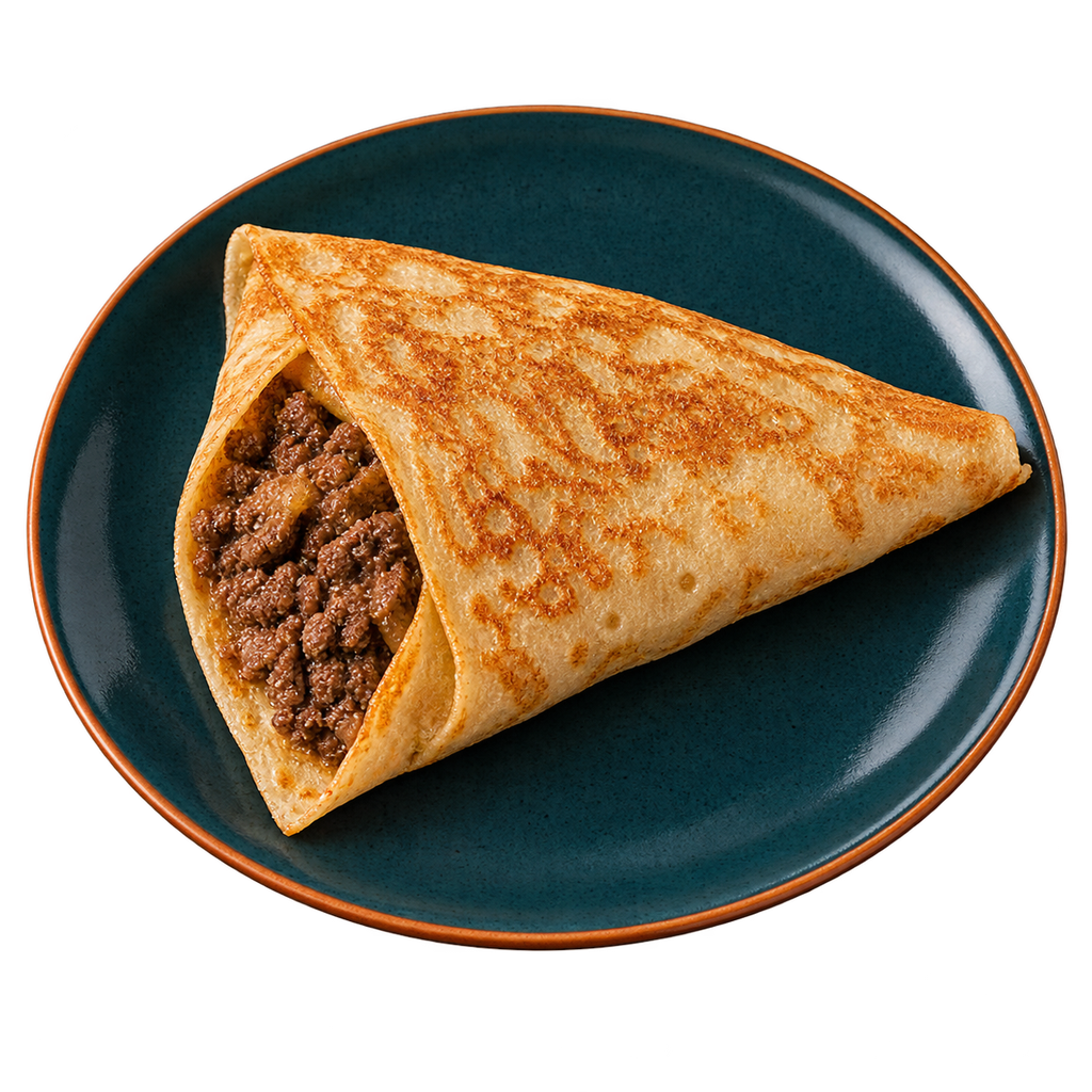 [SPICY-MENU-MEAT-02-1] كريب برجر لحم (سادة)