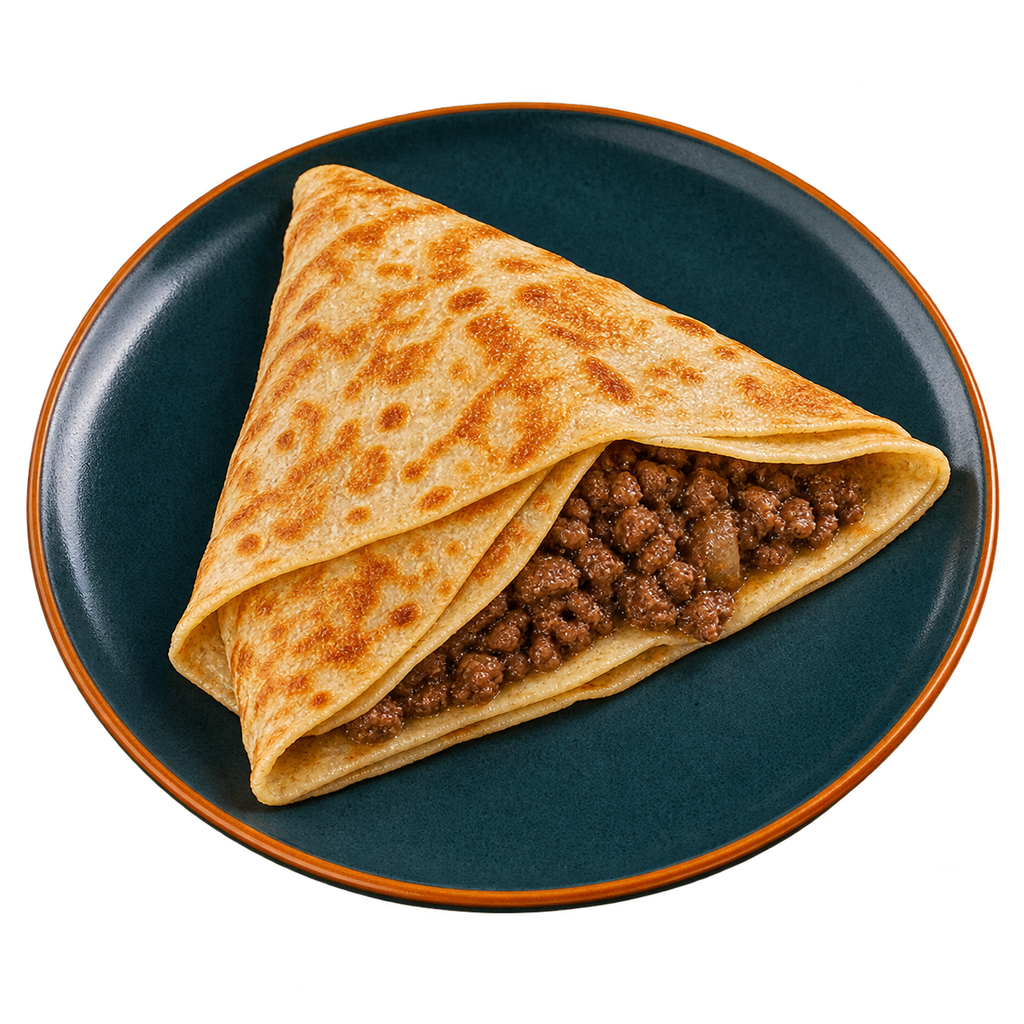 [SPICY-MENU-MEAT-07-1] Minced Beef Crepe (سادة)