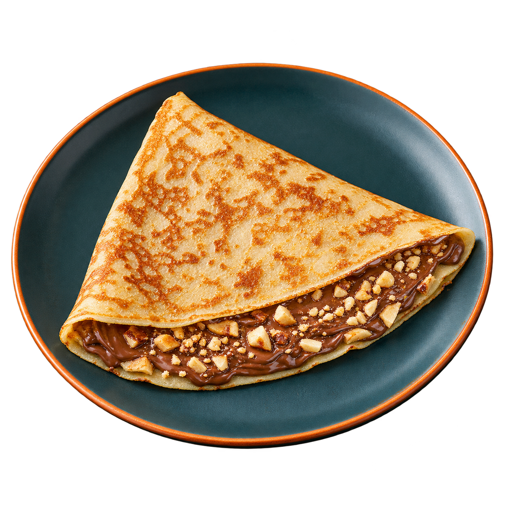 [SPICY-MENU-SWEET-08] Chocolate and Nuts Crepe