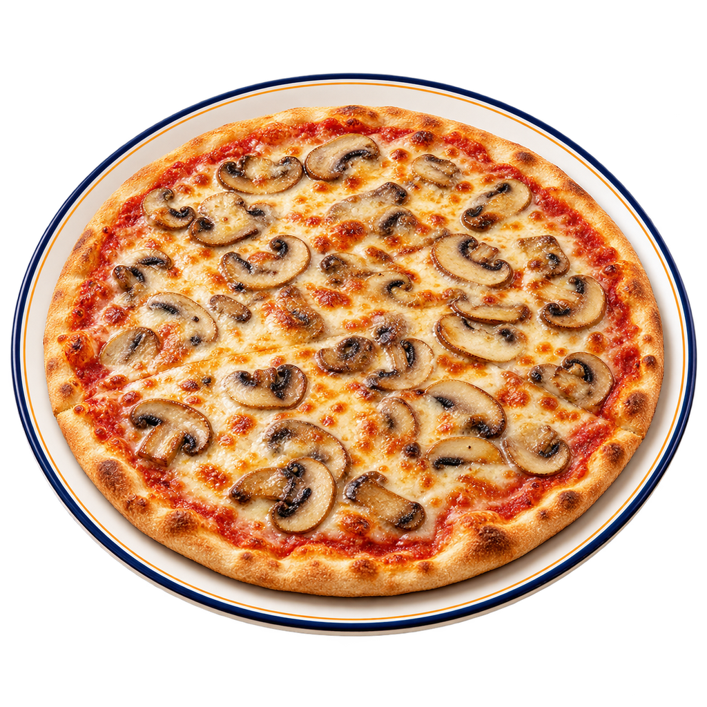 [QANDIL-MENU-ITALIAN-MEAT-10-1] Italian Mushroom Pizza (صغير)