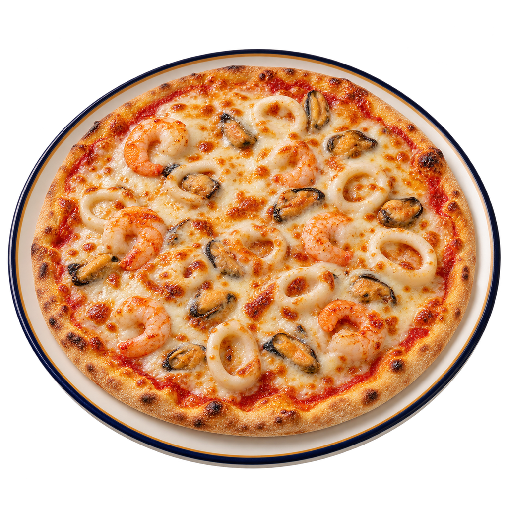 [QANDIL-MENU-ITALIAN-SEAFOOD-03-1] Italian Seafood Pizza (صغير)
