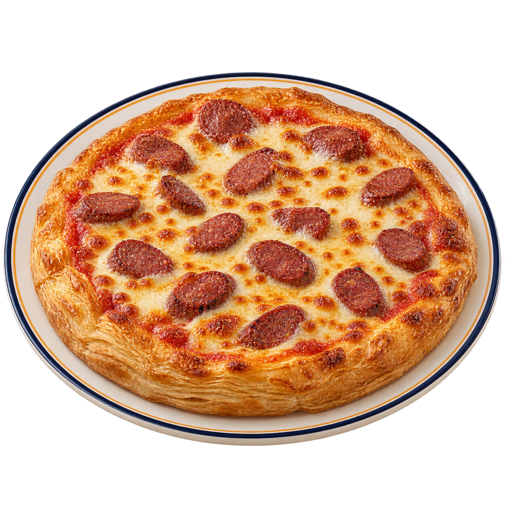 [QANDIL-MENU-EASTERN-MEAT-ML-03-1] بيتزا شرقي كيري سجق (وسط)