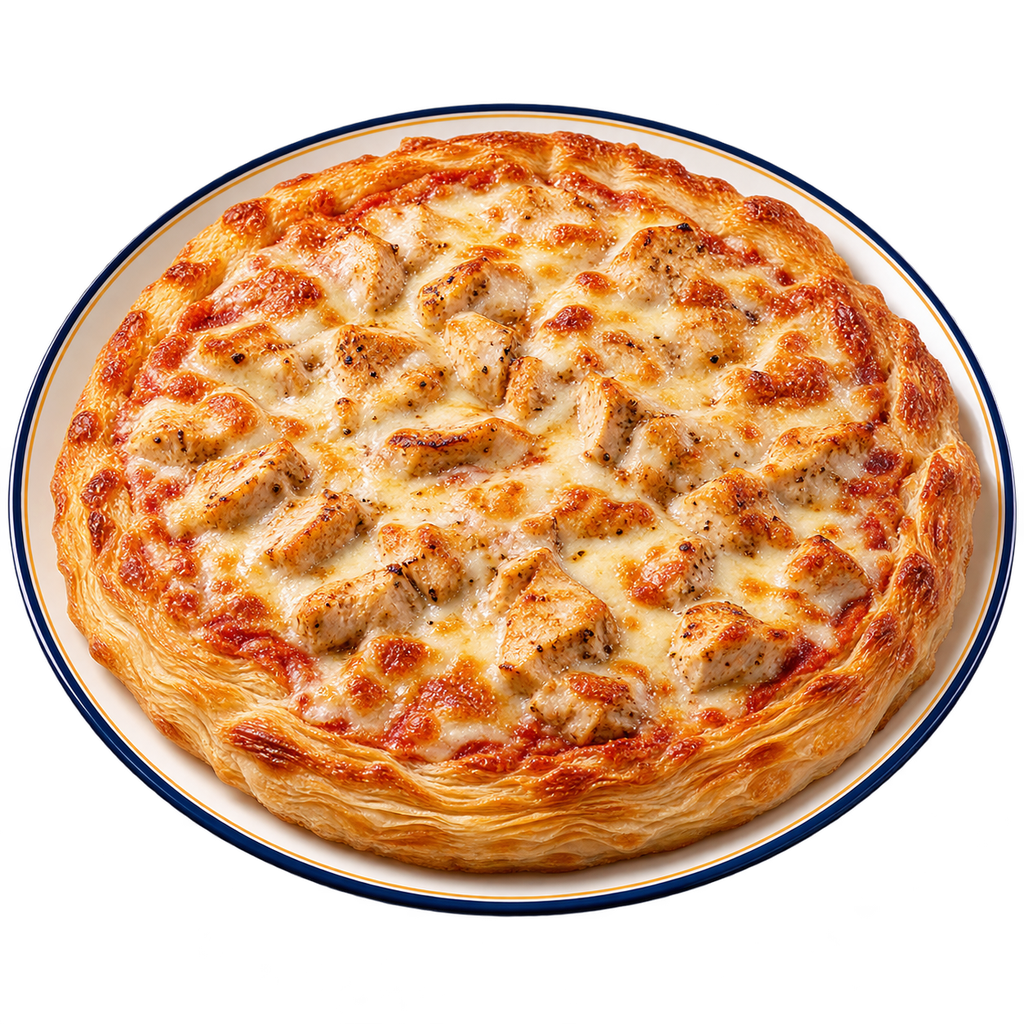 [QANDIL-MENU-EASTERN-CHICKEN-03-1] Eastern Chicken Ranch Pizza (صغير)