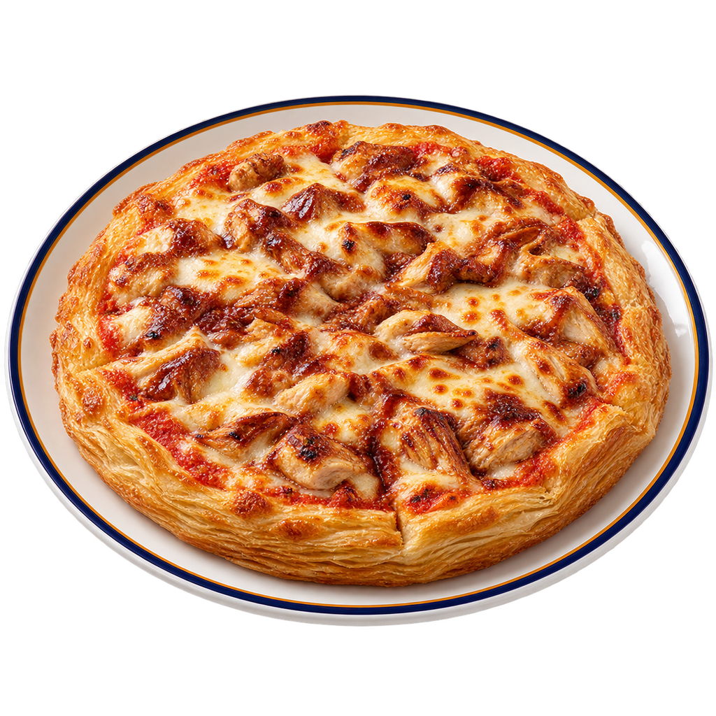 [QANDIL-MENU-EASTERN-CHICKEN-04-1] Eastern Chicken BBQ Pizza (صغير)