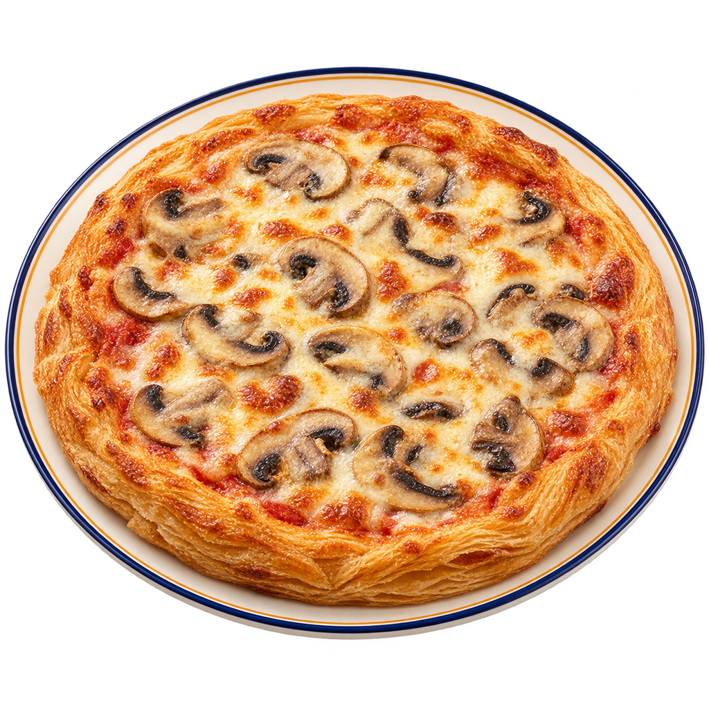 [QANDIL-MENU-EASTERN-CHEESE-05-1] Eastern Mushroom Pizza (صغير)