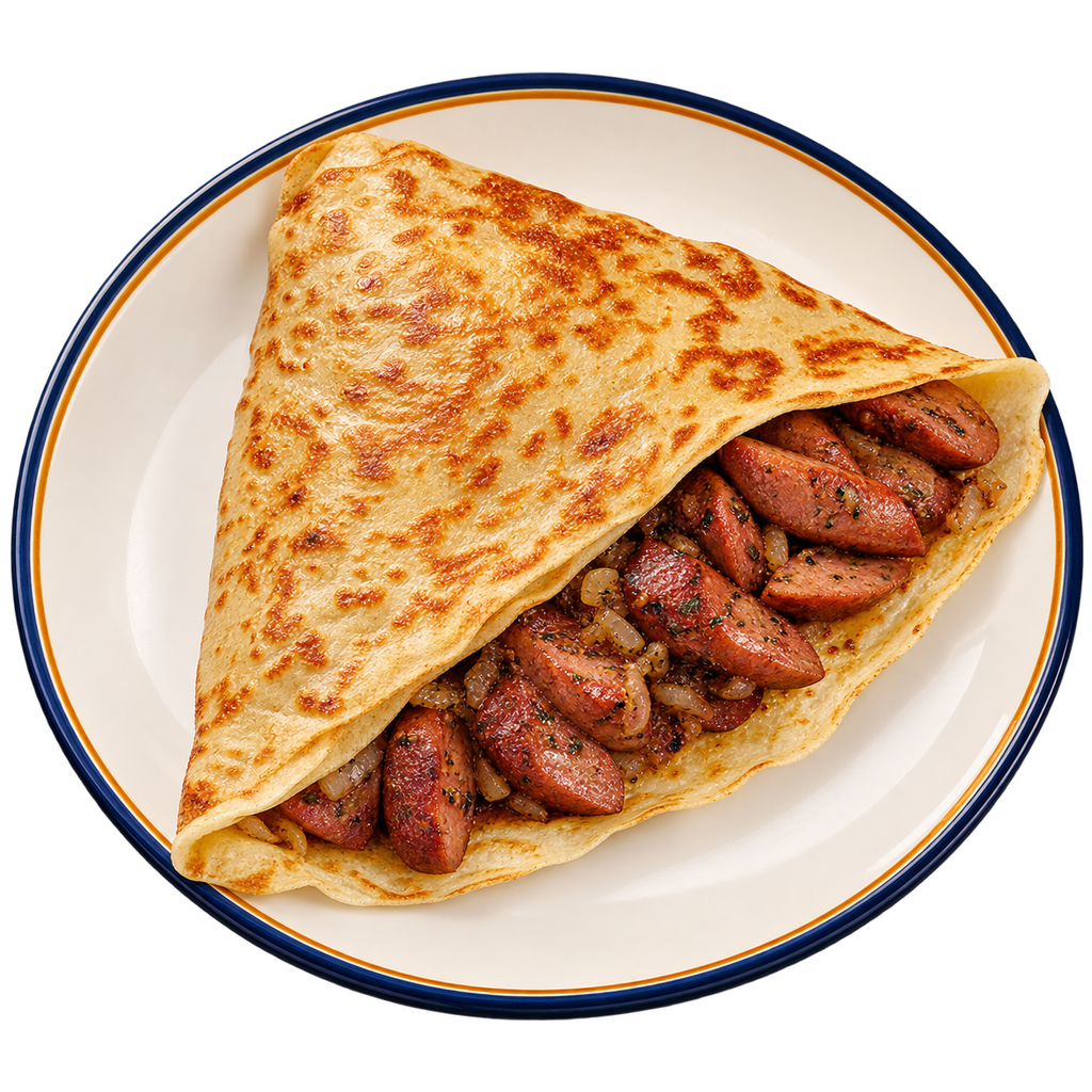 [QANDIL-MENU-CREPE-VARIETY-09] كريب سجق إسكندراني
